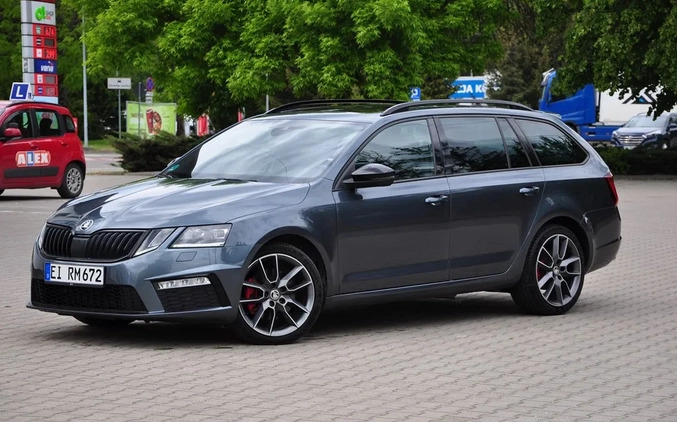 Skoda Octavia cena 69900 przebieg: 205000, rok produkcji 2018 z Poręba małe 781